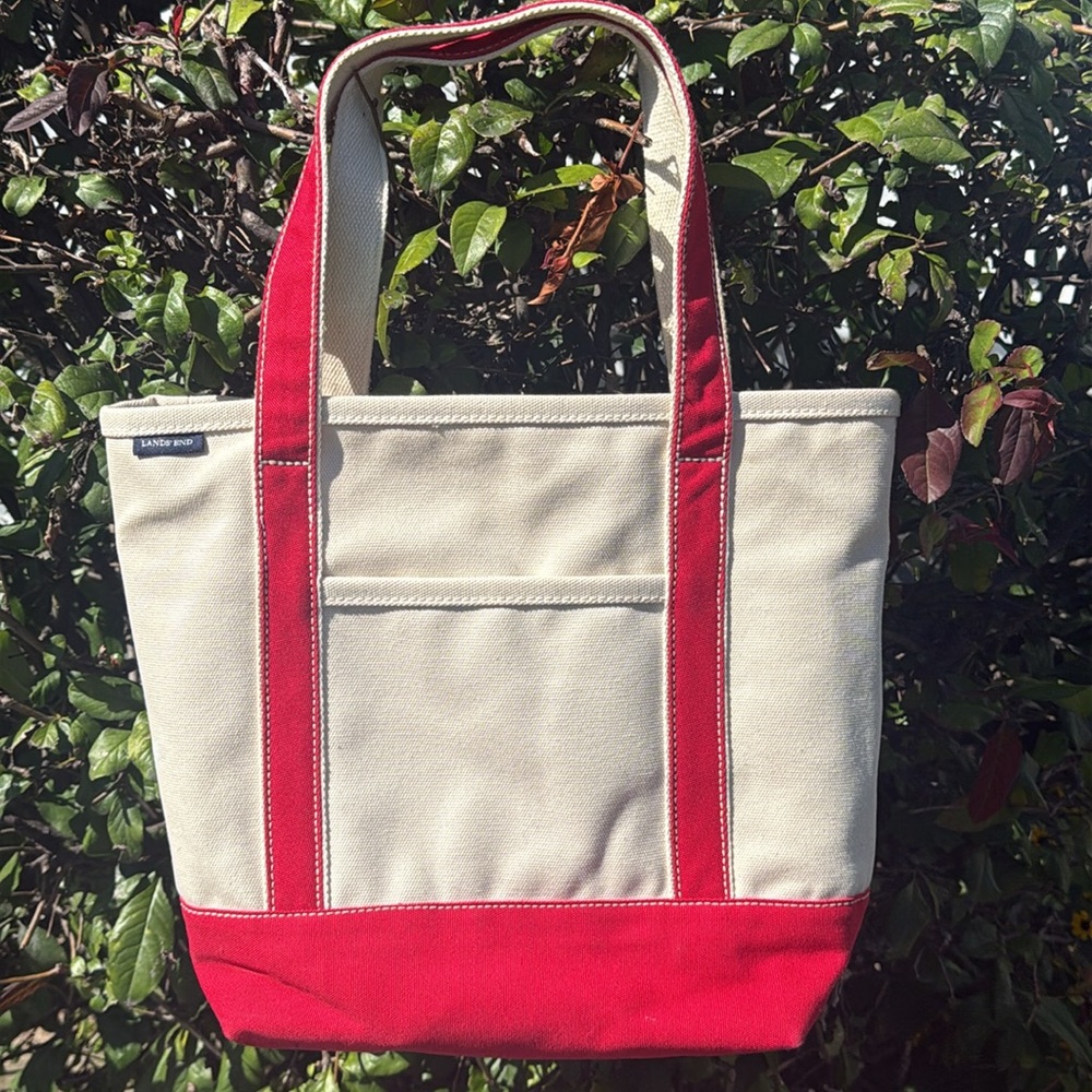 Lands End Canvas Tote